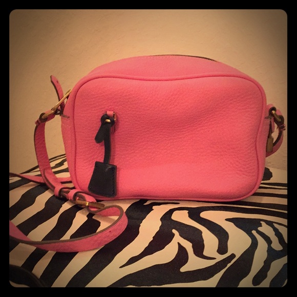 J. Crew Handbags - J Crew Pink Crossbody Bag